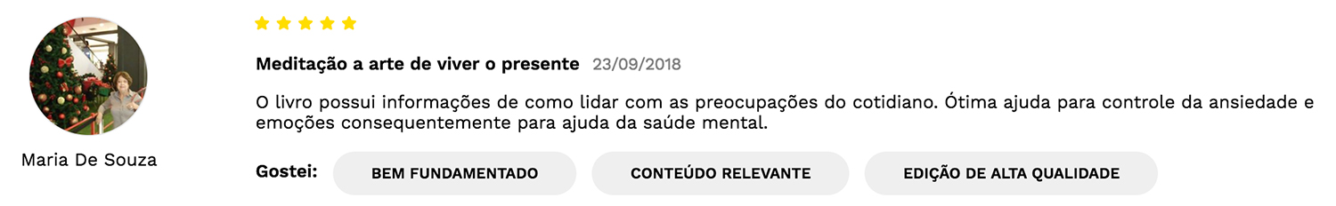 Depoimento Livro Maria